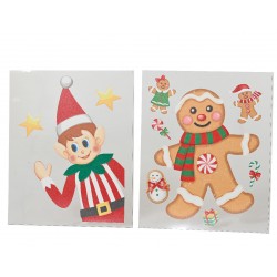 Vitrophanie Lutin/Bonhomne...