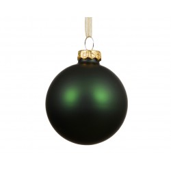 Boule Vert Pin En Verre Ø10...