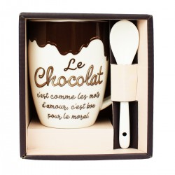 Mug + Cuillère Chocolat...