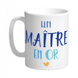 Mug Maître En Or...