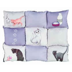 Matelas patchwork cat 55x45...