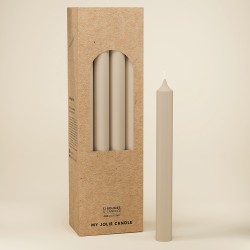 Bougie Flambeau Taupe H20...