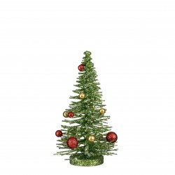 Sapin Sur Socle Vert...