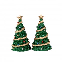 Set De 2 Sapin De Noël...