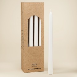 Bougie Flambeau Blanc H29...