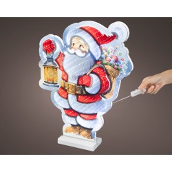 Père noël lanterne infini...