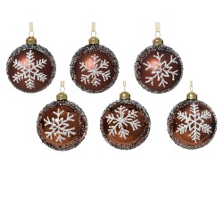 Boule flocon expresso Ø8 -...