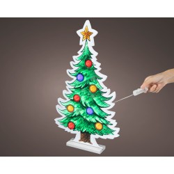 Sapin decoré infini 336LED...