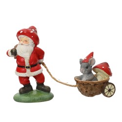 Père noël +souris rouge...