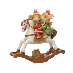 Cheval à bascule souris...