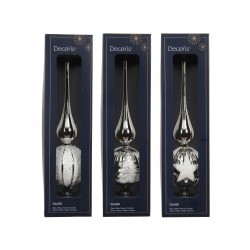 Cimier décoré argent H31 -...