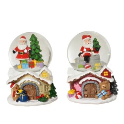 Boule à neige père noël...