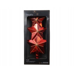 Cimier 3 étoiles rouge H27...