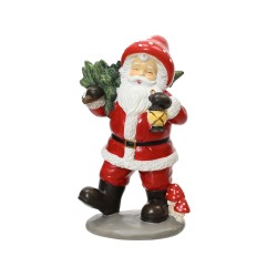 Père noël sapin rouge H20.5...