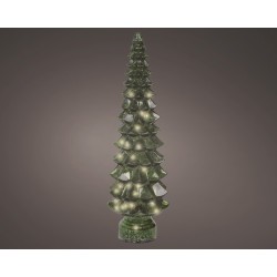 Sapin élancé 50LED/PILE...
