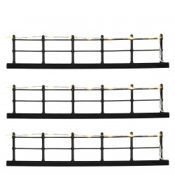 Cloture X3 Noir H4-LUVILLE