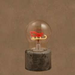 Lampe Ampoule Traineau Led...