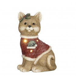 Chat Assis Led Rouge...