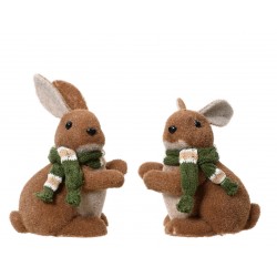 Lapin Echarpe Mousse...
