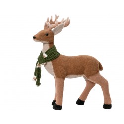 Cerf Echarpe Mousse...