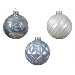 boule ligne/carreaux verre...
