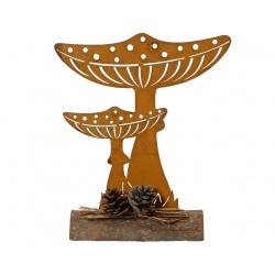 champignon fer rouille H23...