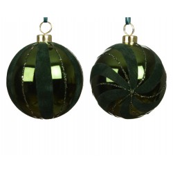 Boule ligne fil vert pin Ø8...