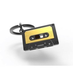 Porte-Clés Cassette Audio -...